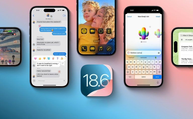 Apple phát hành IOS 18.6 chính thức