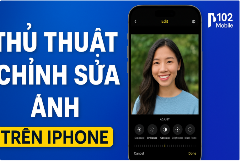 Thủ thuật chỉnh sửa hình ảnh sau chụp ngay trên iPhone