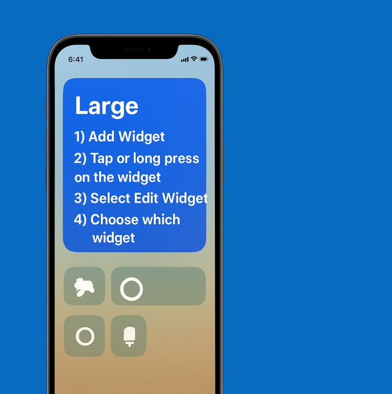 Hướng Dẫn Bật/Tắt Widget Trên iPhone Nhanh Chóng